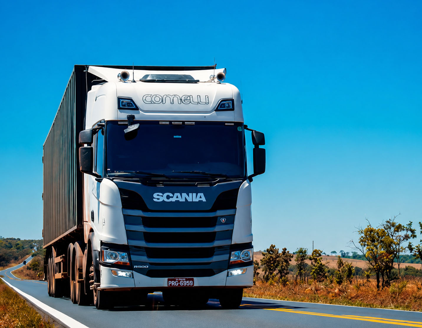 Direct Exporter Logistics Truck