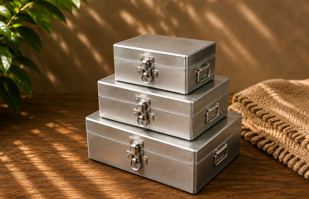 Customised Aluminium Bank Cash Box