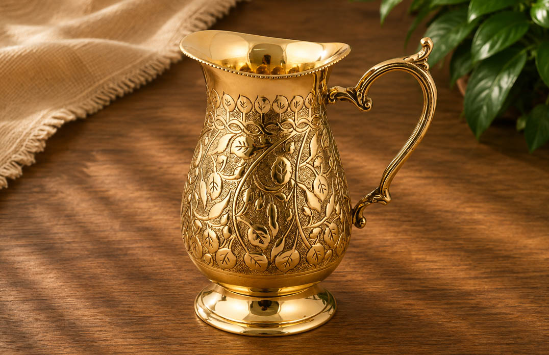 Brass Water Jug